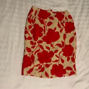 Vintage two twenty five floral print skirt